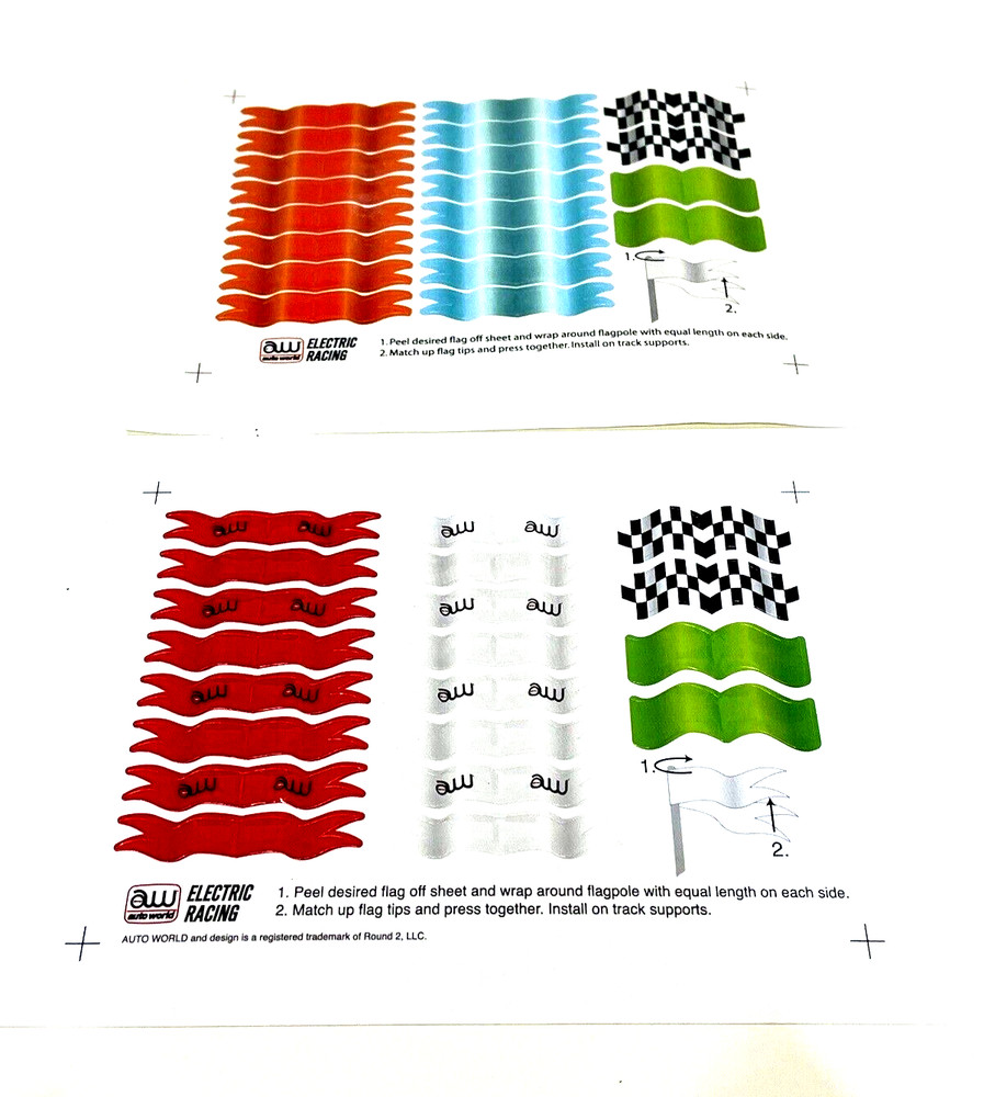 Auto World AW 1/64 Stickers New
