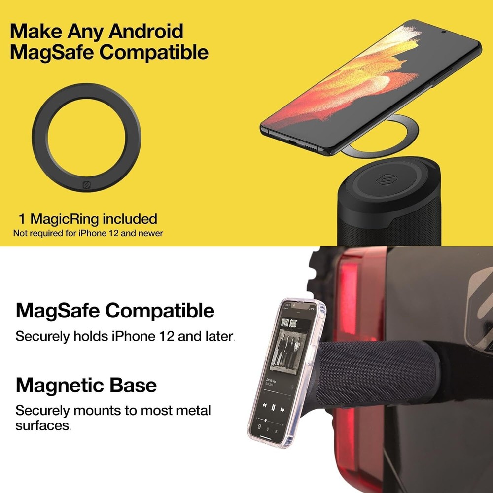 SCOSCHE Boombottle Speaker Black
