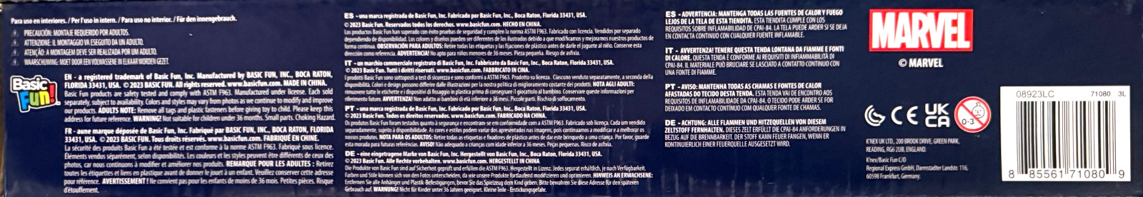 Marvel Spidey and his Amazing Friends Classic Hideaway Pop-Up Play Tent PLAYHUT