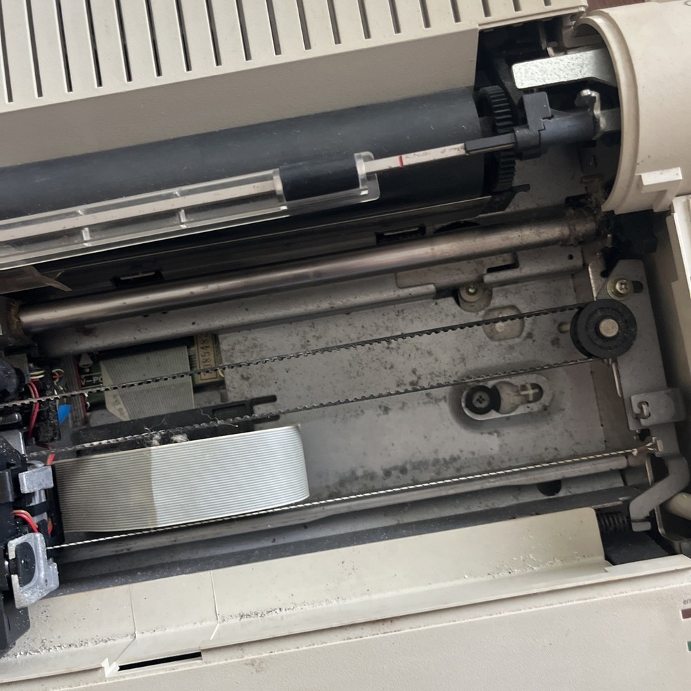 Vintage Apple ImageWriter II Dot-Matrix Printer Powers On Good Condition