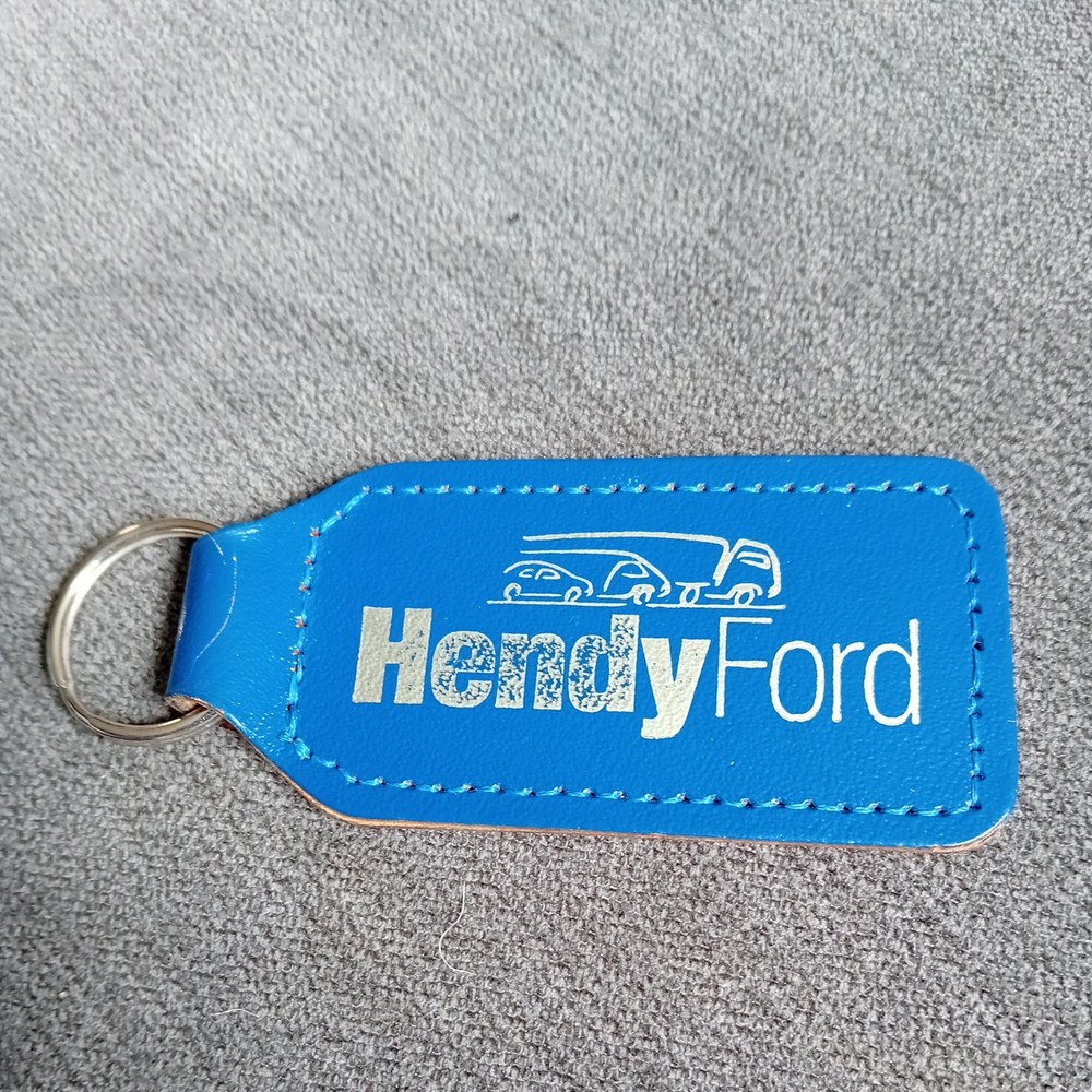 Genuine Ford Hendy leather Keyring
