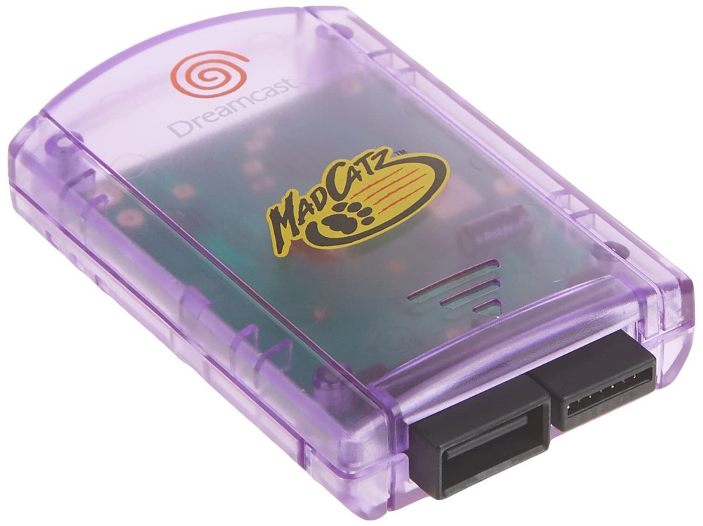 DC Memory Card Madcatz (Random Assorted Color) -Sega Dreamcast