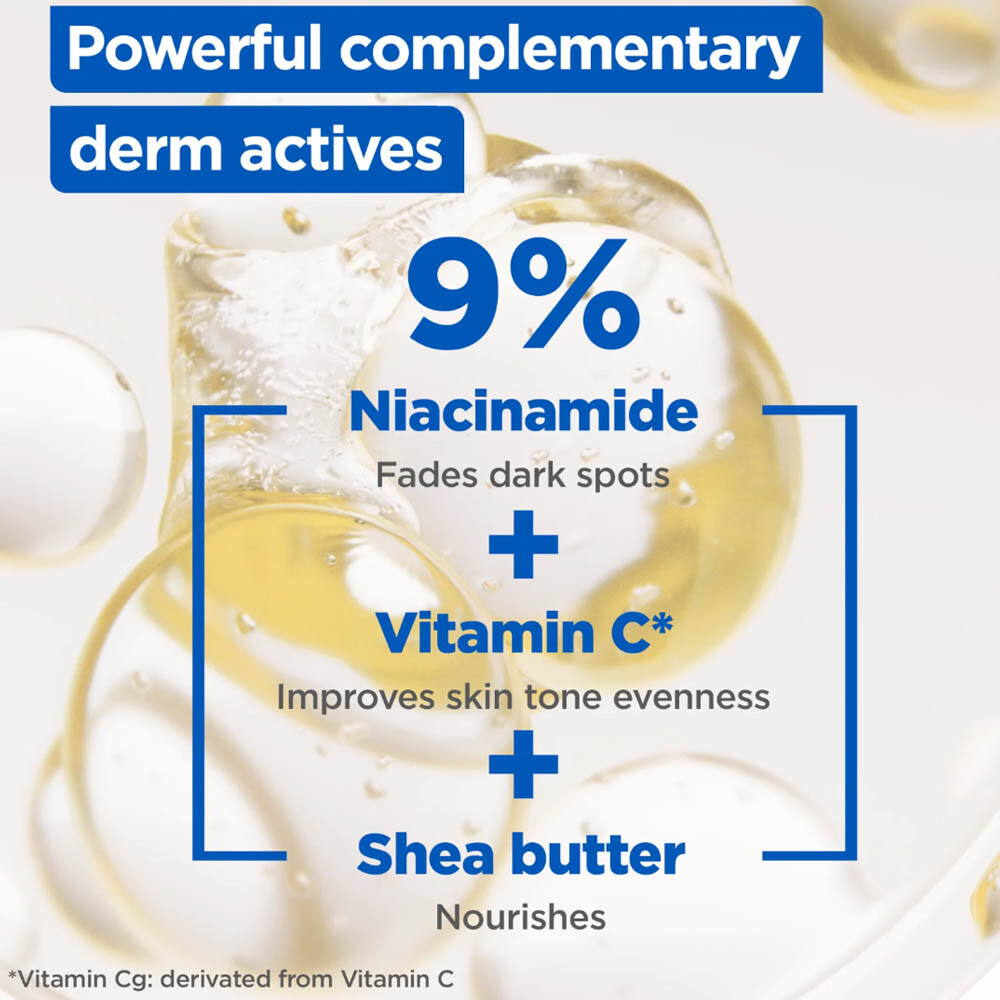 Mixa Niacinamide Bright Moisturizing Anti-Dark Spots Cream with Shea Butter x4