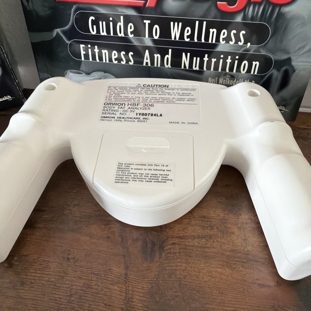 Omron HBF-306BL Handheld Body Fat Analyzer