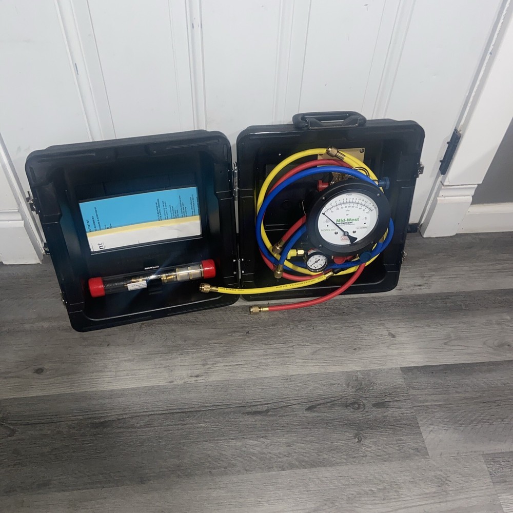Mid-west Instruments 835 backflow testing kit