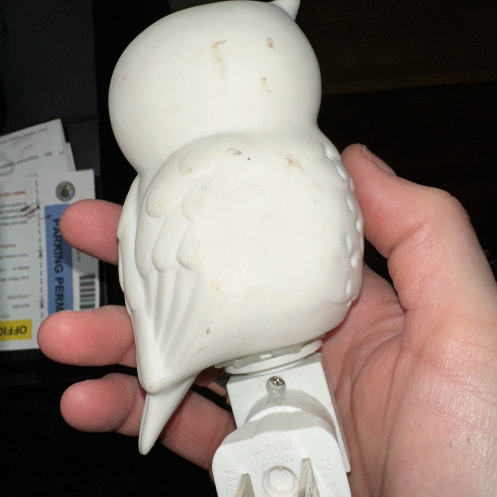Owl Nightlight Made From Ceramic