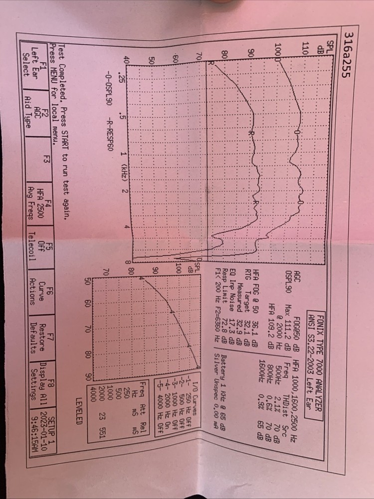 MIRASING OTC HEARING AIDS Rechargeable, Model R20D1