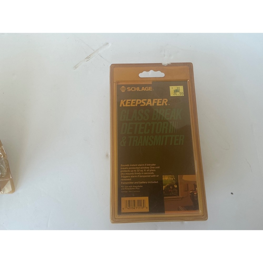 Schlage Glass Break Detector & Carlton Programmable Dimmer Control Bundle NWT