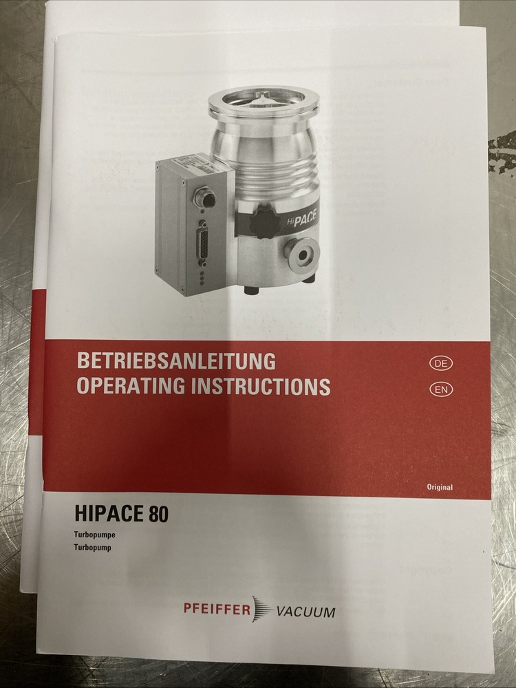 Pfeiffer splitFlow 80 Turbo Vacuum Pump New