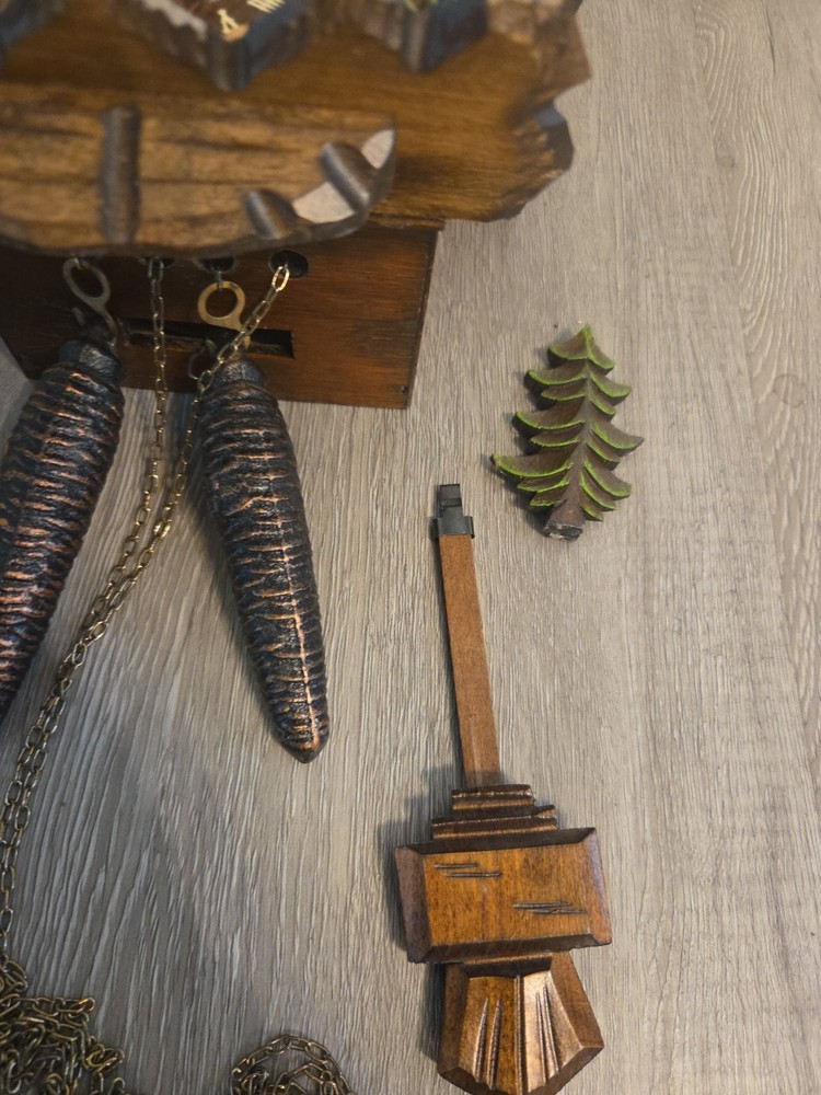 Anton Schneider Germany Cuckoo Clock Read Description