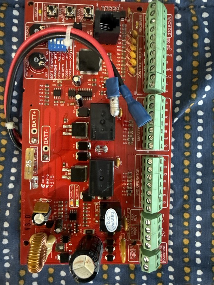 Mighty Mule Replacement Control Board for Mighty Mule Gate Openers (R4211) Red