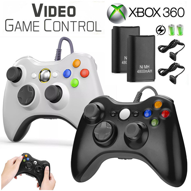 Wired Controller USB For PC Compatible With Xbox 360 /Windows 7 8 10 11 Gamepad