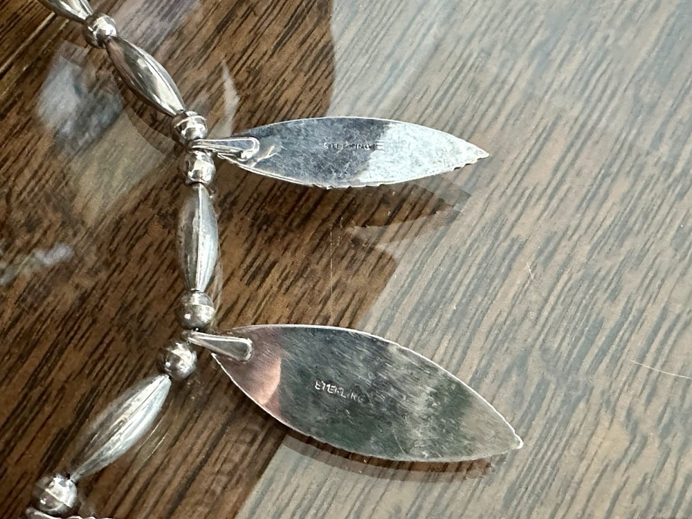 Sterling Turquoise Necklace