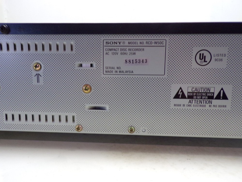 Sony RCD-W50C CD Changer