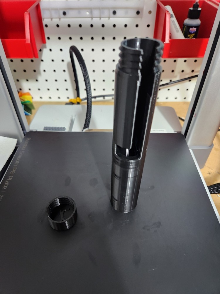 CZ457 Decocking Bolt Protector case with threaded cap