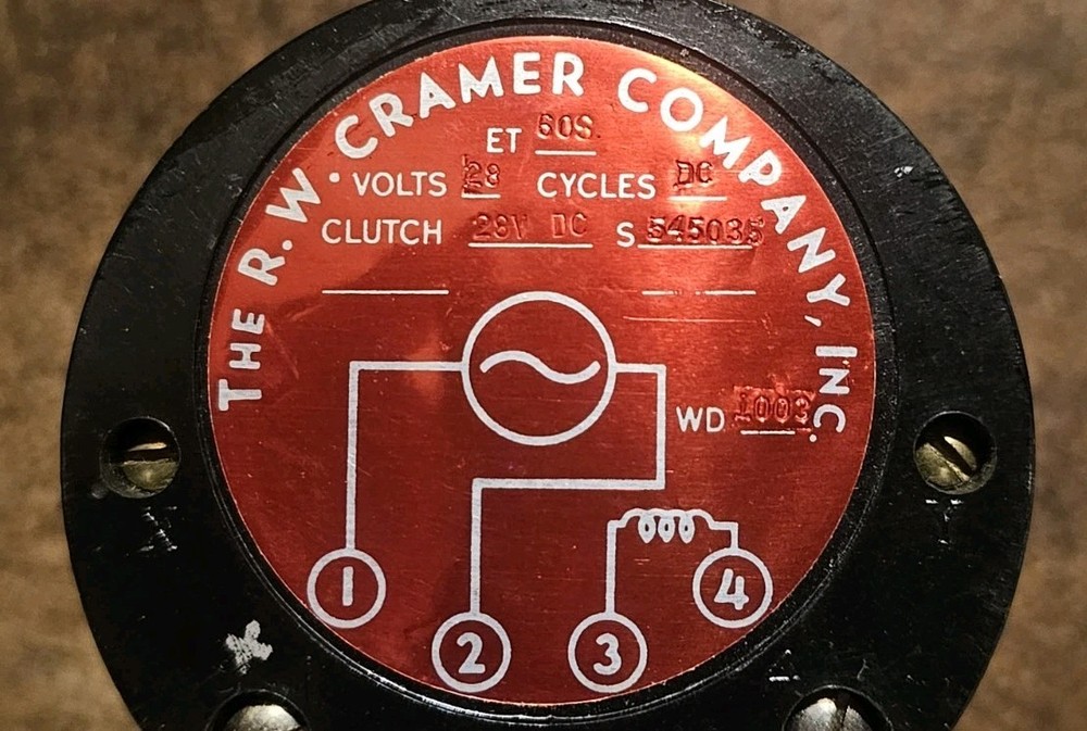 Cramer Controls Corporation NASA timer 60's