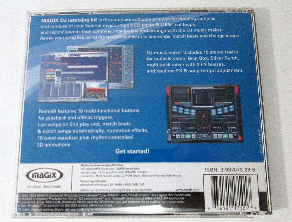 Magix DJ Remixing Kit Special Edition PC