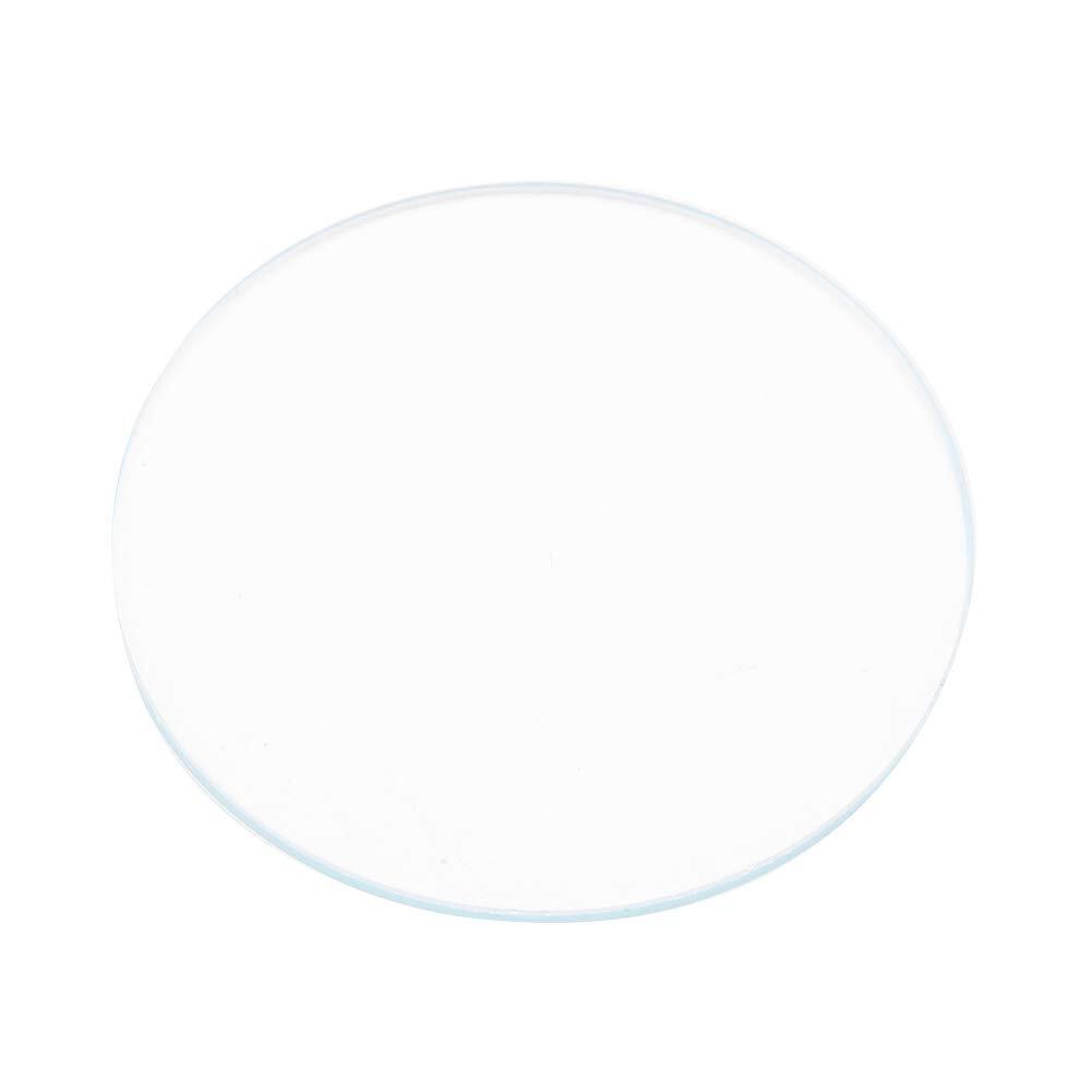 Crystal Cover Lid Fit Dial Caliper Dial Test Indicator Curved Crystal Dia 53.5mm