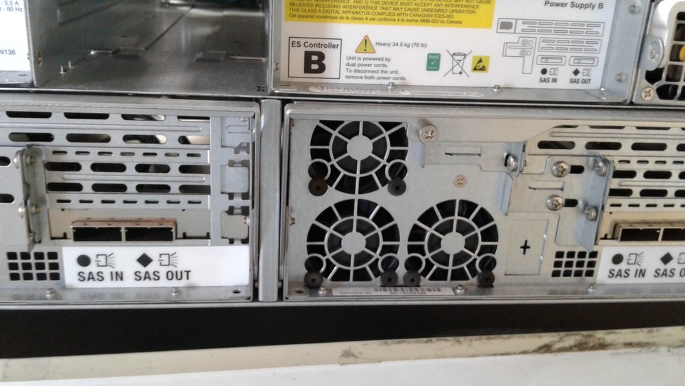 NIMBLE STORAGE ARRAY CS200 CS400 ES1, 1 PSU, 32TB HDD(16x2TB (POWER TESTED ONLY)