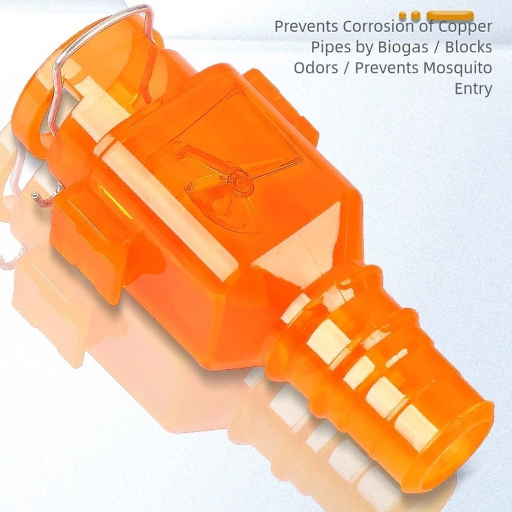 PVC One Way Check Valve for AC Drain Pipe with Easy Installation Design