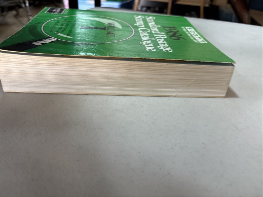 Scott’s Standard Postage Stamp Catalogue 1986 Volume 1