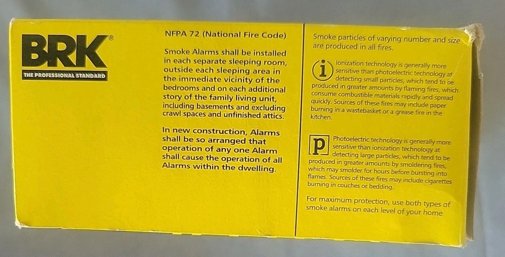 First Alert 3120B Hardwired Smoke Alarm