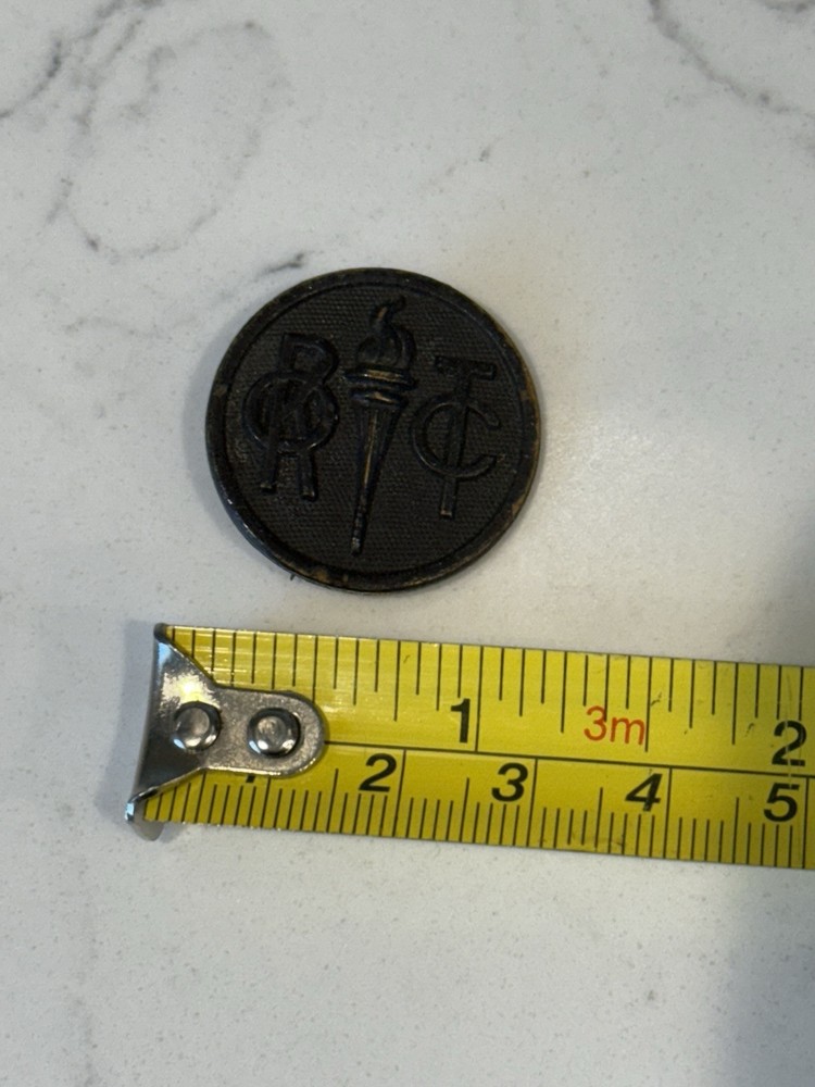 WWI US Army ROTC Collar Disk