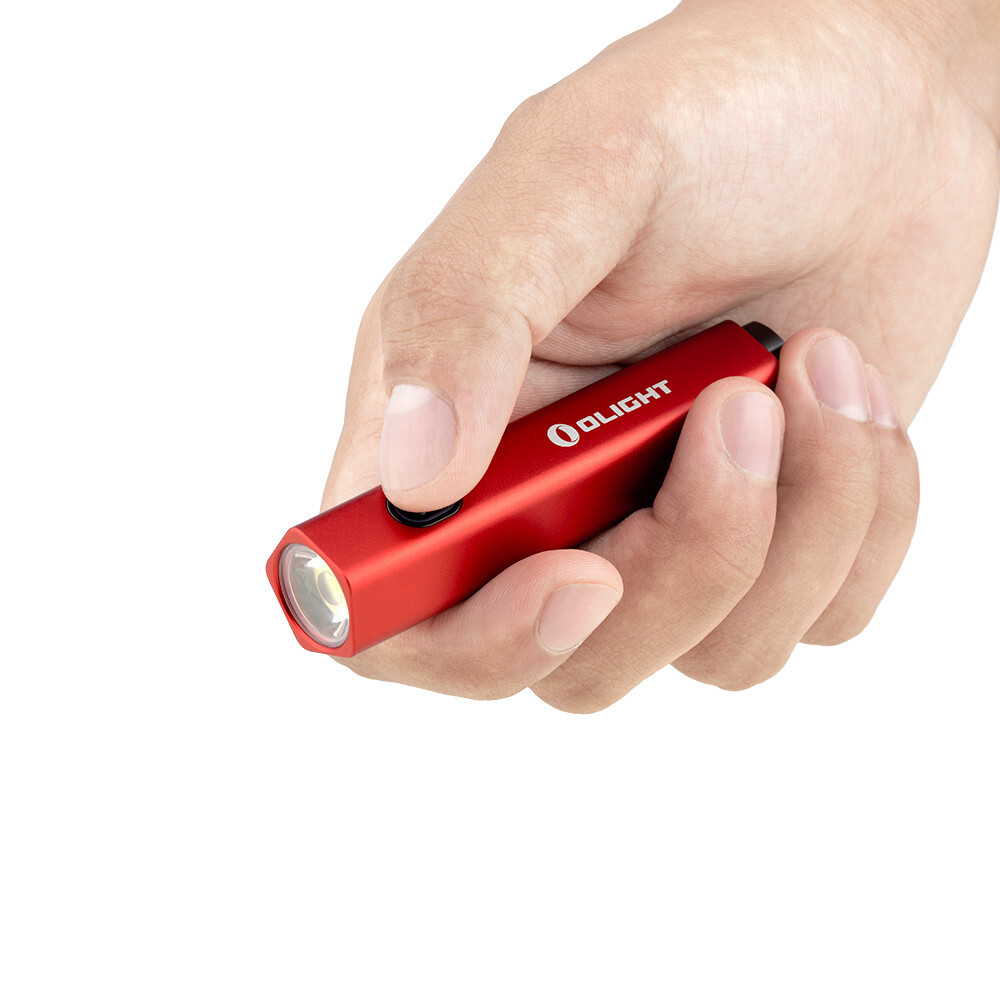 Olight Diffuse Red 700 Lumens EDC Pocket Flashlight, 6 Lighting Modes