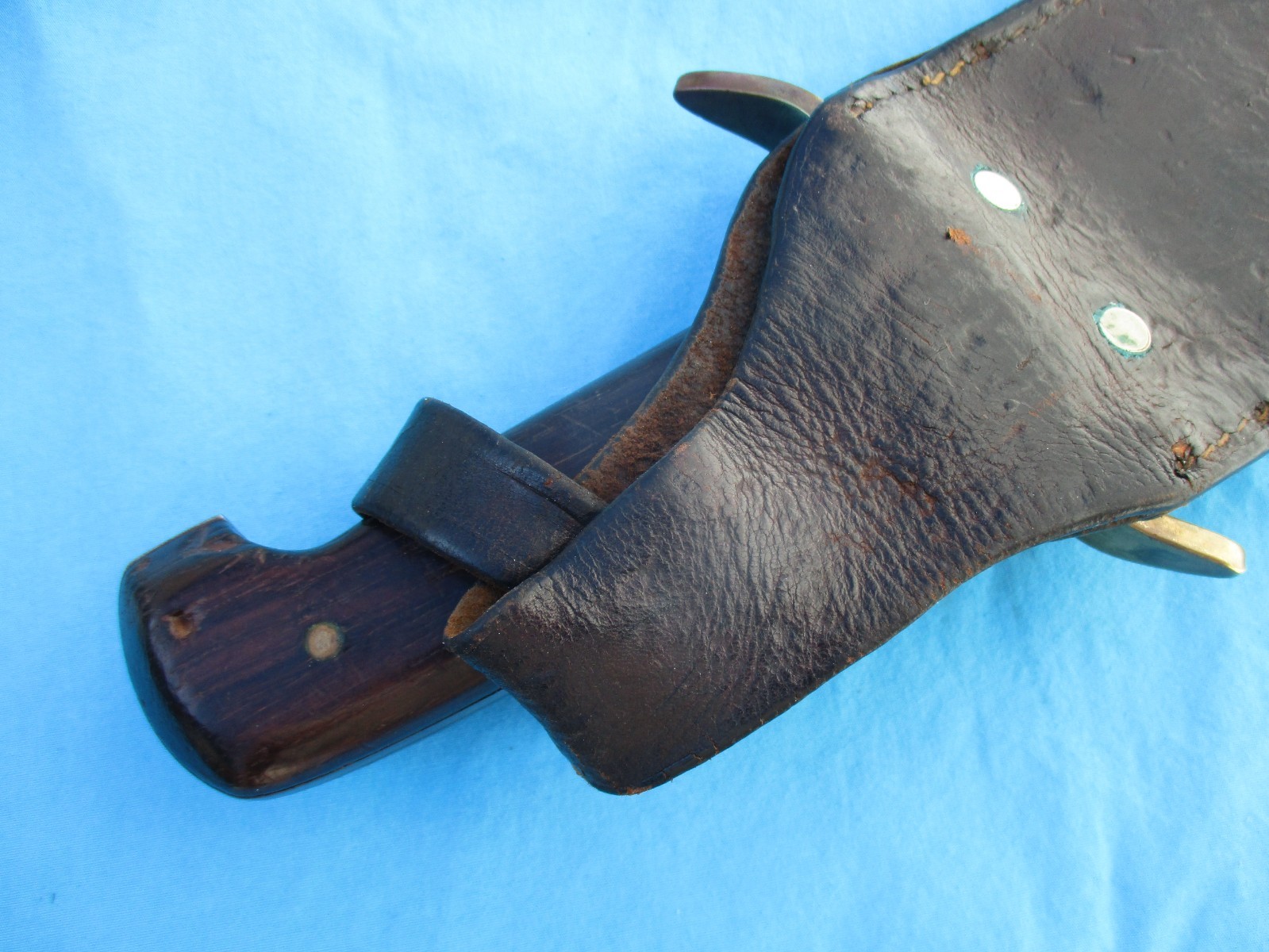 Vintage Western Bowie Knife 1960s Vietnam Era Old Used (Not Marked W49)