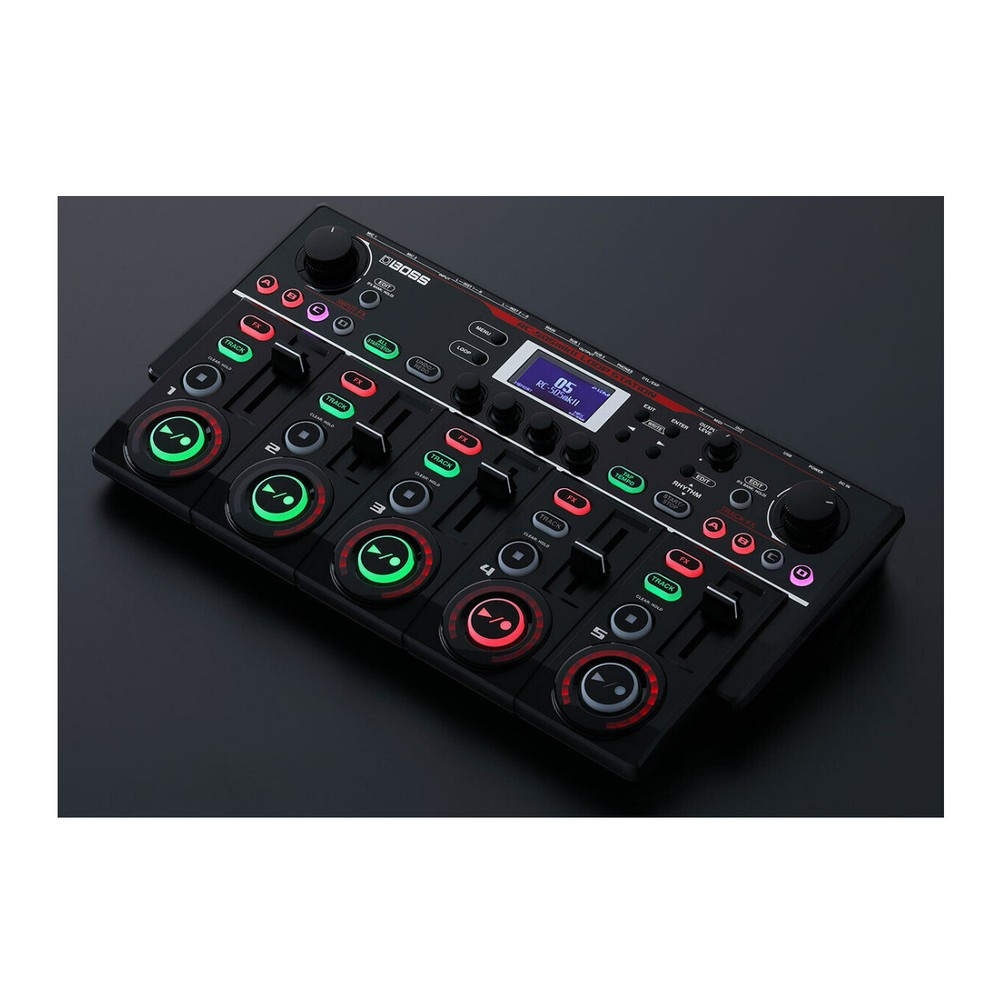 BOSS RC-505MKII 49 Input FX Tabletop Looper Bundle with Cables