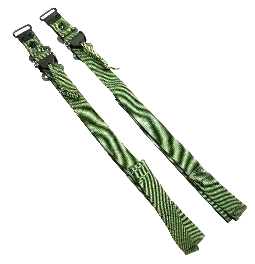 QTY 2 US Military ALICE PACK QUICK RELEASE METAL BUCKLE For SHOULDER STRAPS MINT