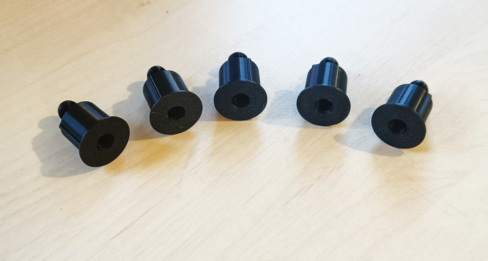 5x Matrix Compatible Quick Release Thread Knuckle Insert Block For Keepnet