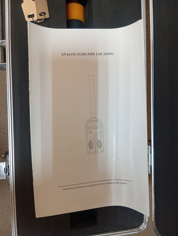 Analog Receiver 512Hz Pipe Locator