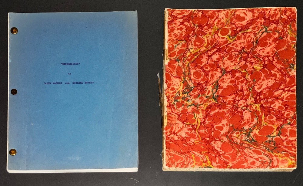Rare SMASHMASTER (1964) Legendary Unmade Comedy - 2 Orig. Scripts + Notes + COA!