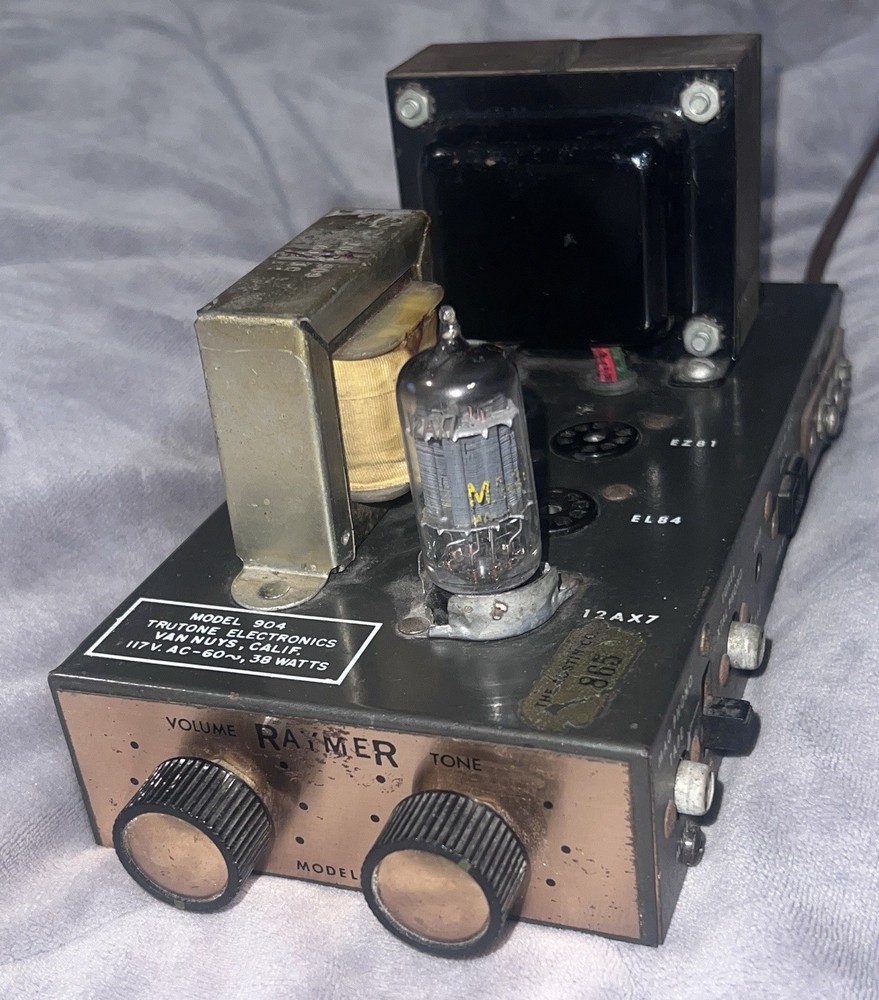 Trutone Electronics Vacuum Tube Amp/Preamp Model 902