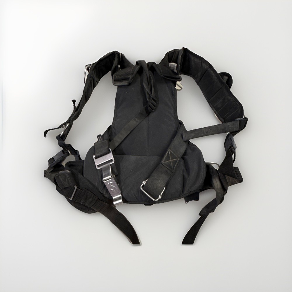 Dive Rite Trans Pac II Scuba Diving Harness Buoyancy Compensator Black