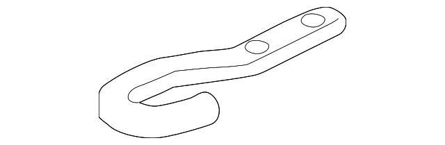 Genuine GM Tow Hook 15683063