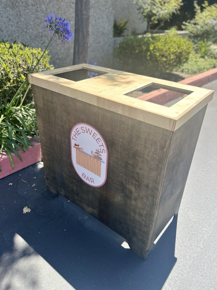 Snack/Cart Foldable Bar Cart!