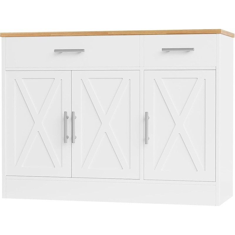 Buffet Cabinet Large Storage Multi-functional Sideboard Console Table W/ Drawers