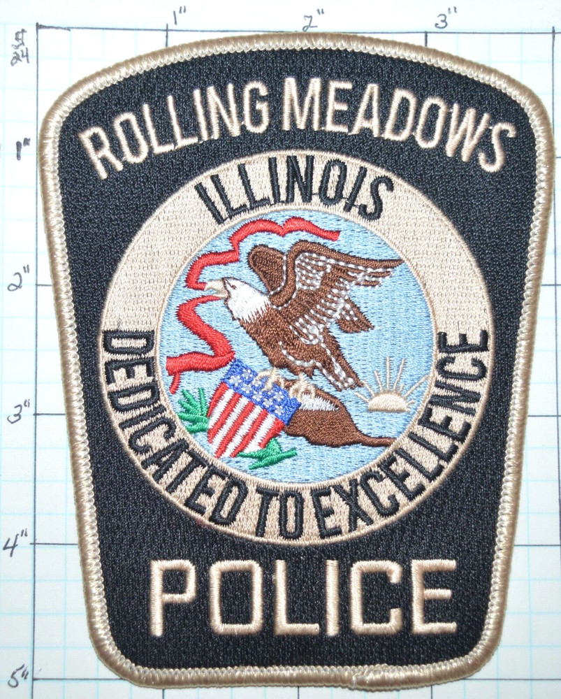 ILLINOIS, ROLLING MEADOWS POLICE DEPT PATCH