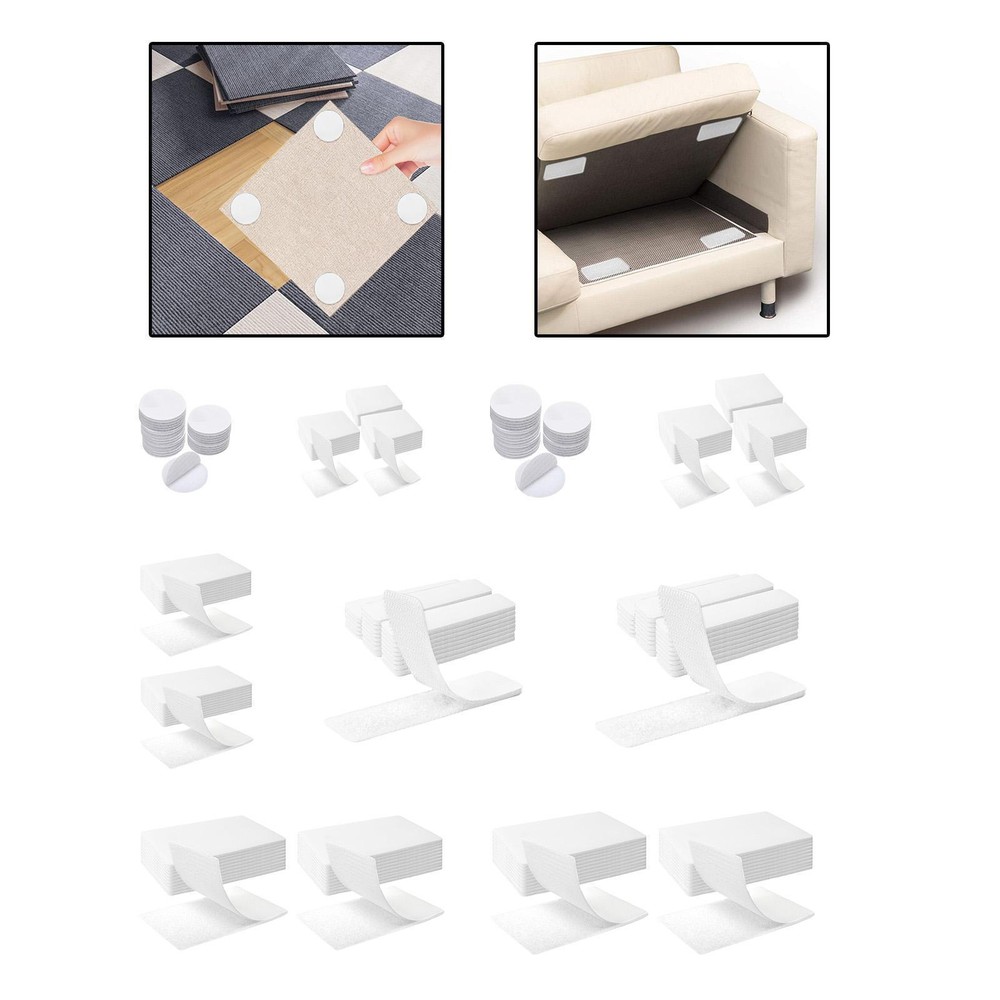 Tape Hook Loop Strip Wall Mounting Tape for Sheets Home