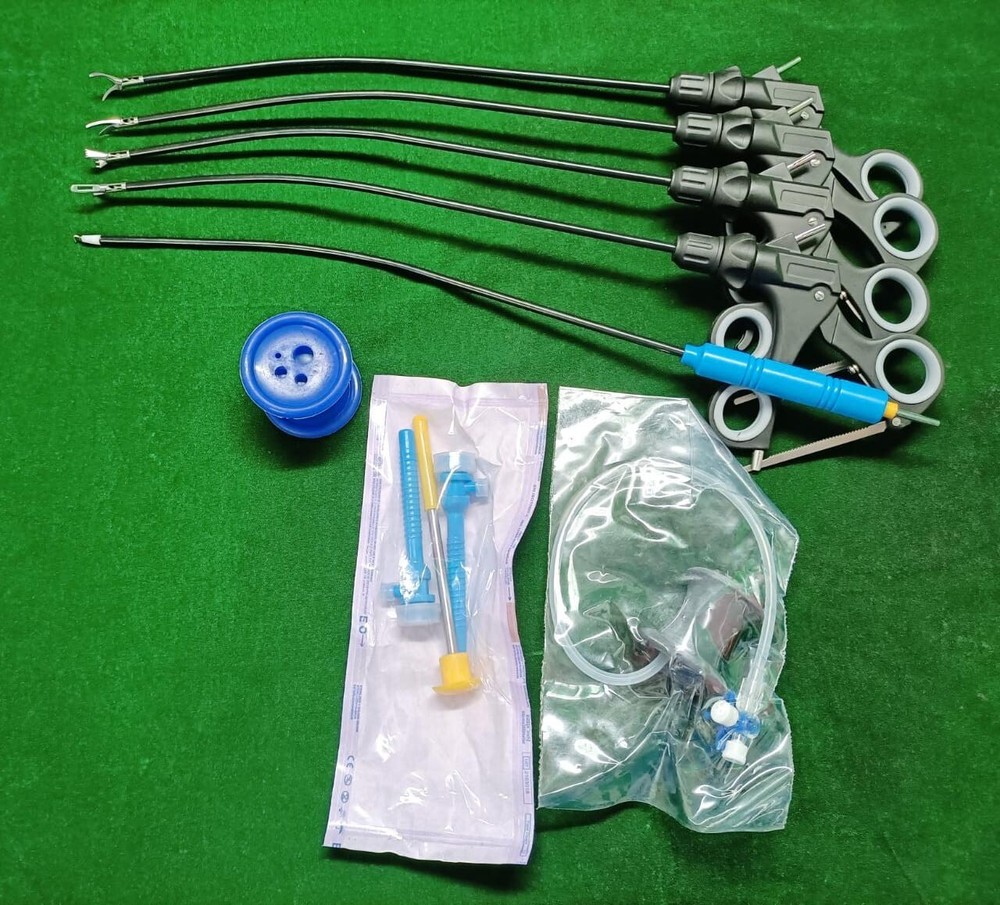 Laparoscopic Sills Instruments Set 5mmx400mm Reusable Surgical Instruments - 8pc