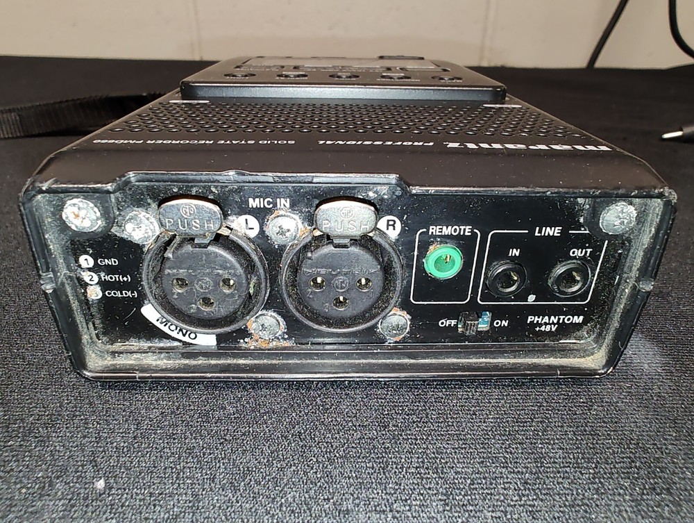 Marantz PMD660 Professional Solid State Recorder w/Compact Flash & Power Supply