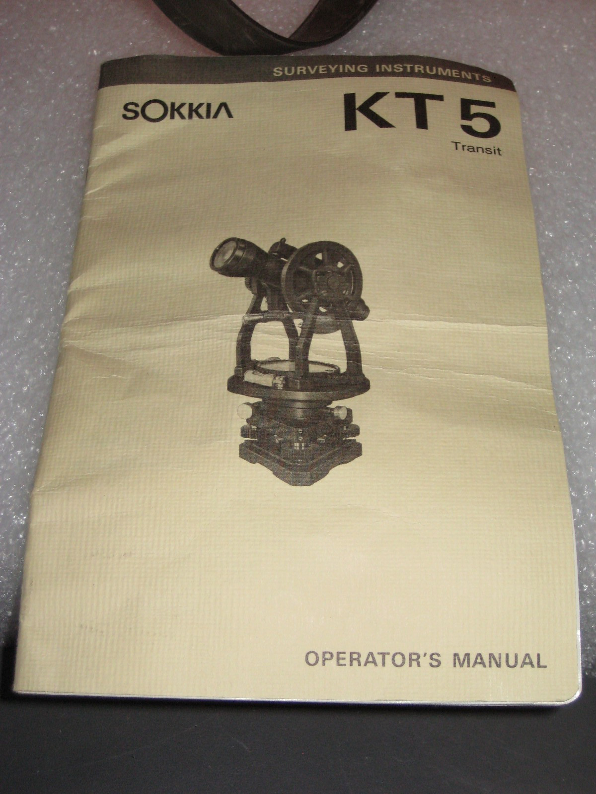 Sokkia KT5 Transit In Case with Manual Pre-owned A1 Condition Purchased 1994