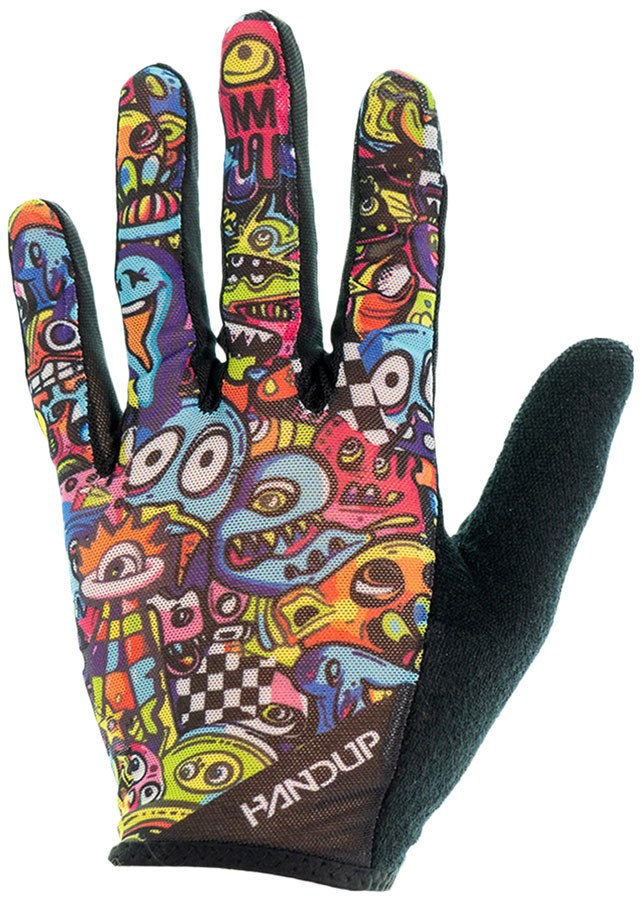 Handup Vented Gloves - Monster Mayhem, Medium