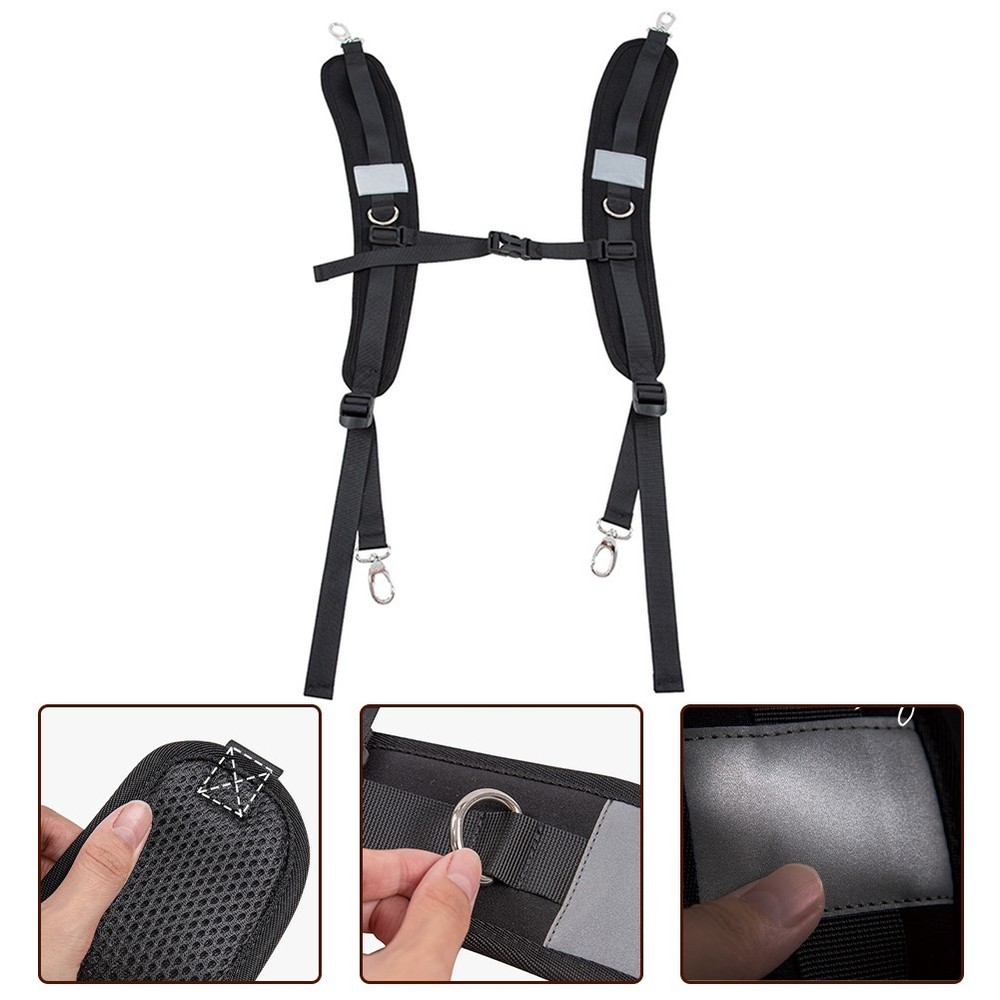 Clip On Adjustable Dry Bag Shoulder Straps Easy Replace and Secure Attachment