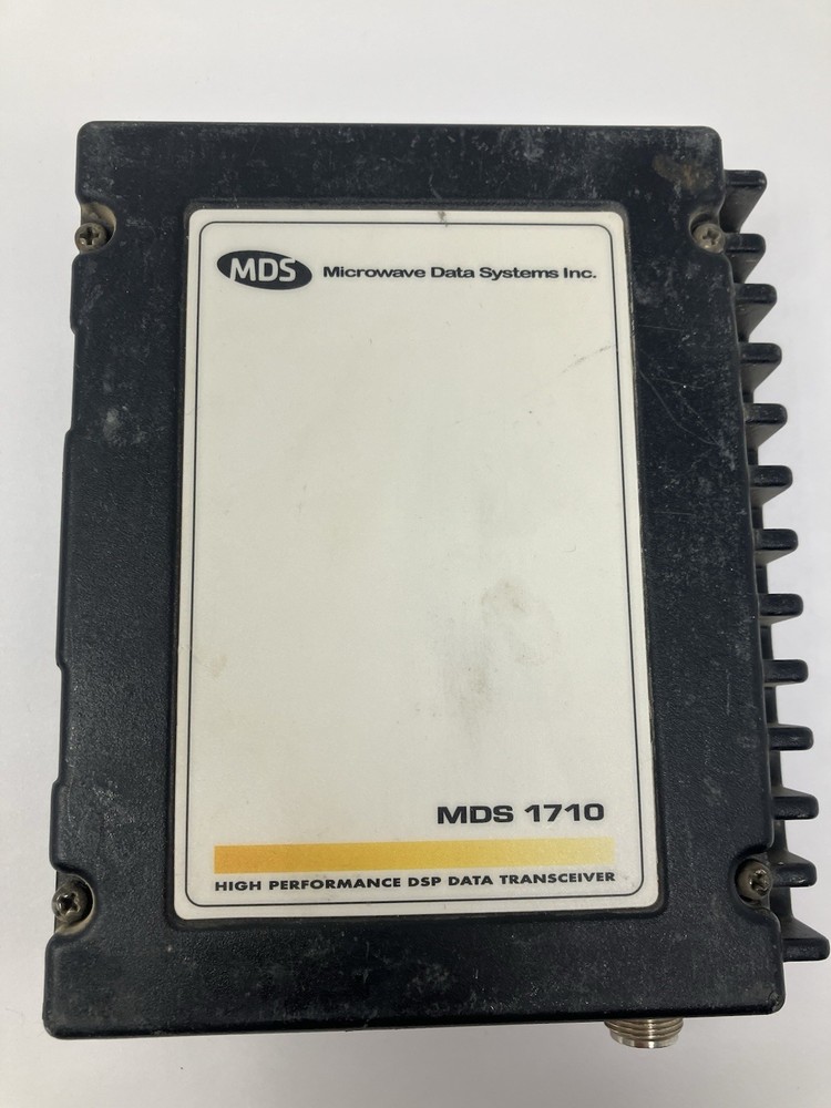 General Electric MDS 1710 High Performance Data Transceiver, Rev: H