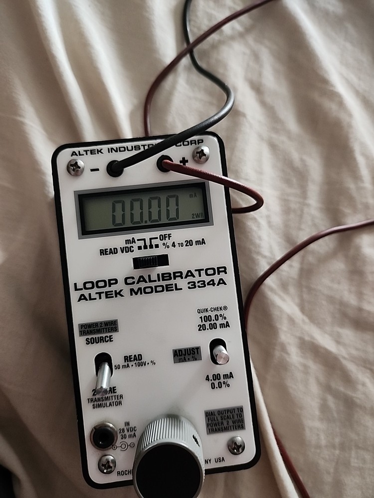 Altek 334A Loop Calibrator Pre-Tested Tested Working Great Condition