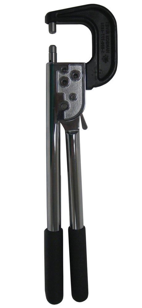 Hand Rivet Squeezer for Solid & Tubular Rivets with 2" Reach & 2" Gap