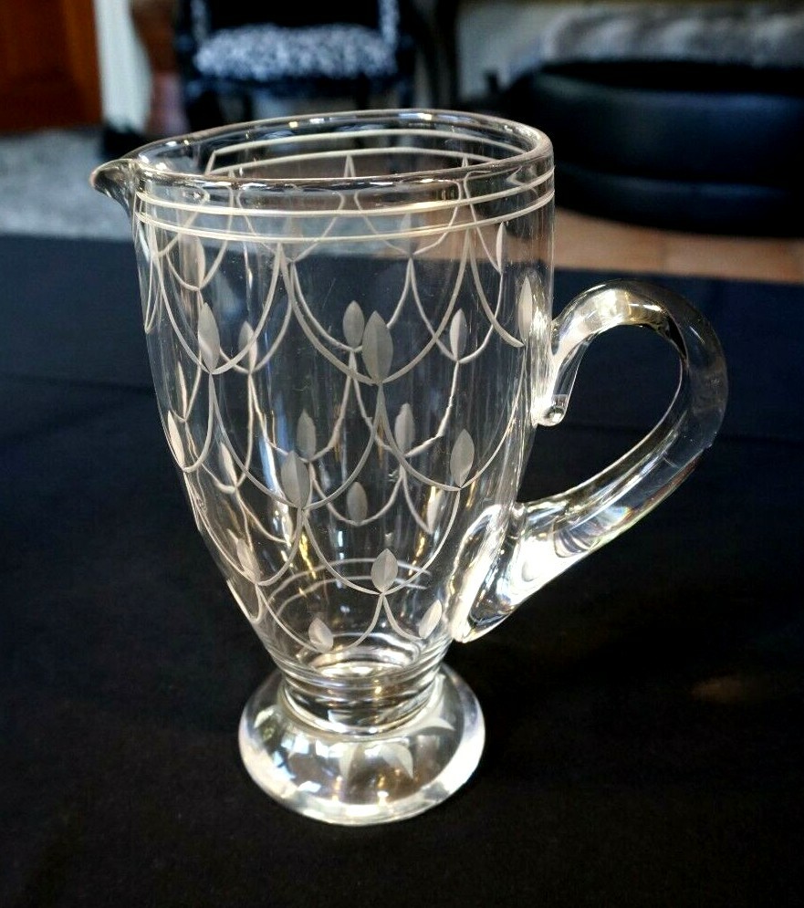 Beautiful Stuart Crystal Tamara Large Pitcher